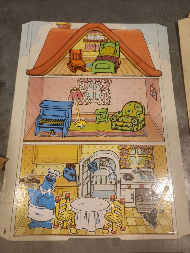 Vintage 80's Colorforms Lot,pound Puppies,sesame Street, MUPPETS - Image 2 of 4