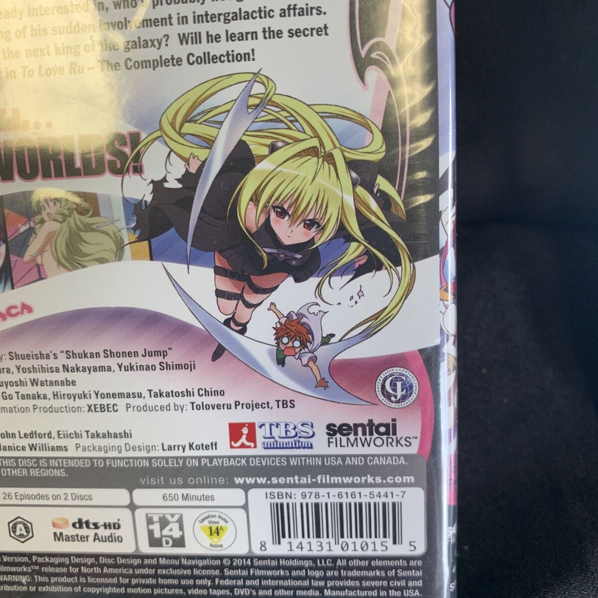 To Love-Ru: Season 1, To Love-Ru: Motto, To Love Ru: Darkness 1