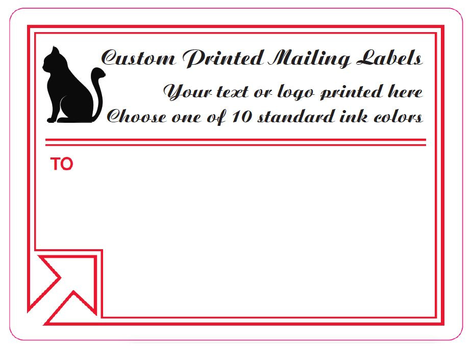 Mail Matrix Label Personalized Mailing Labels Custom Printed Pinfed Continuous Feed Dot ...