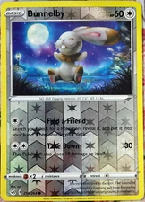 Bunnelby Reverse Holo - 214/264 - Fusion Strike Pokemon 2021
