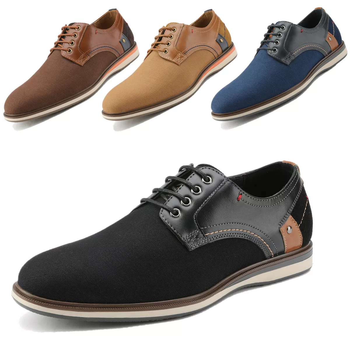 Classic Oxfords Dress Shoes for Men Breathable Causal