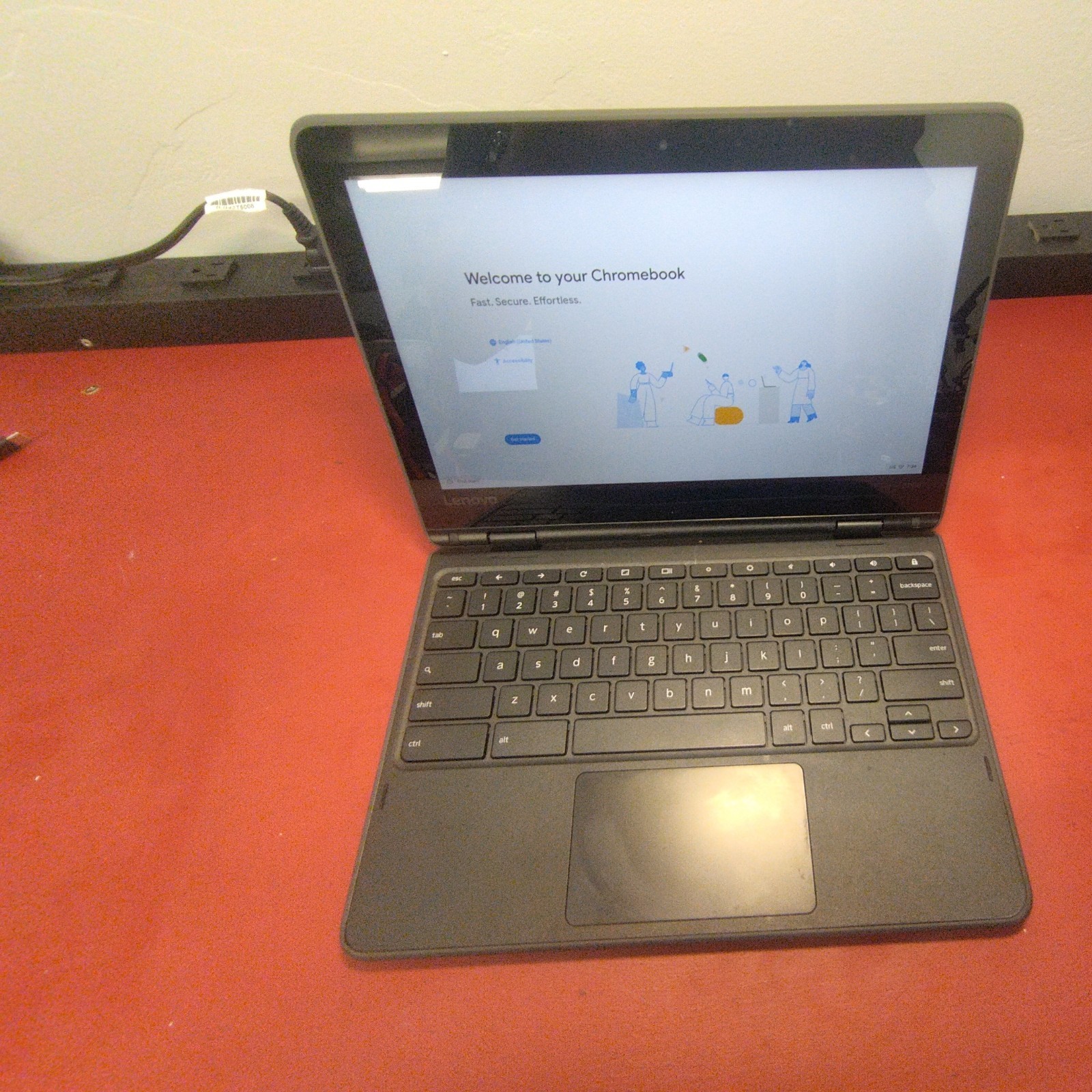 Lenovo N24 Chromebook 11.6'' (32 GB Flash, MediaTek mt8173, 2.1 GHz, 4 GB Ram)