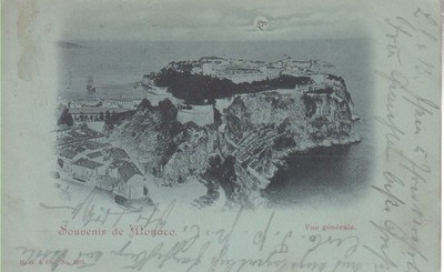 Ansichtskarte Monaco - 1905 - sehr gut erhalten A23