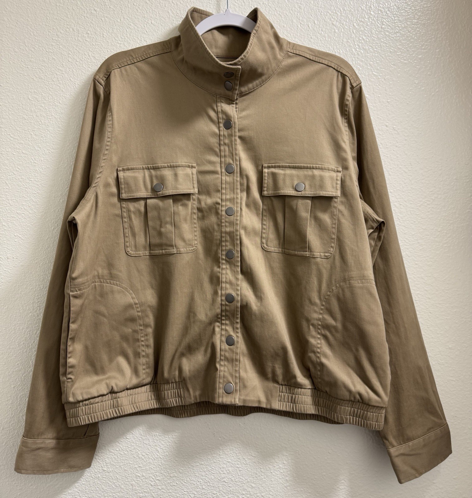 Pendleton Malin Jacket Mock Neck Button Front  Po… - image 1
