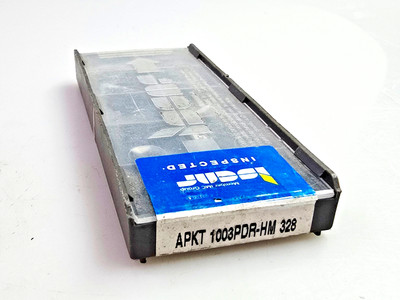 Iscar APKT 1003PDR-HM IC328 Carbide Milling Inserts (Box of 10)