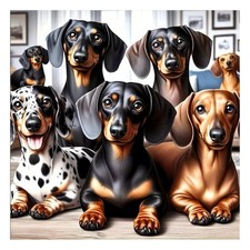 Dogs Diamond Art Kits for Adults, Diamond Pai...