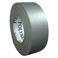 POLYKEN 235FR Duct Tape,Silver,1 7/8inx60 yd 811W54