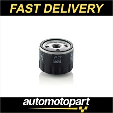 Image of Mann Oil Filter W77 MLS000169 4371581VF2 7683815 71736169 A700X63714DA Brand New