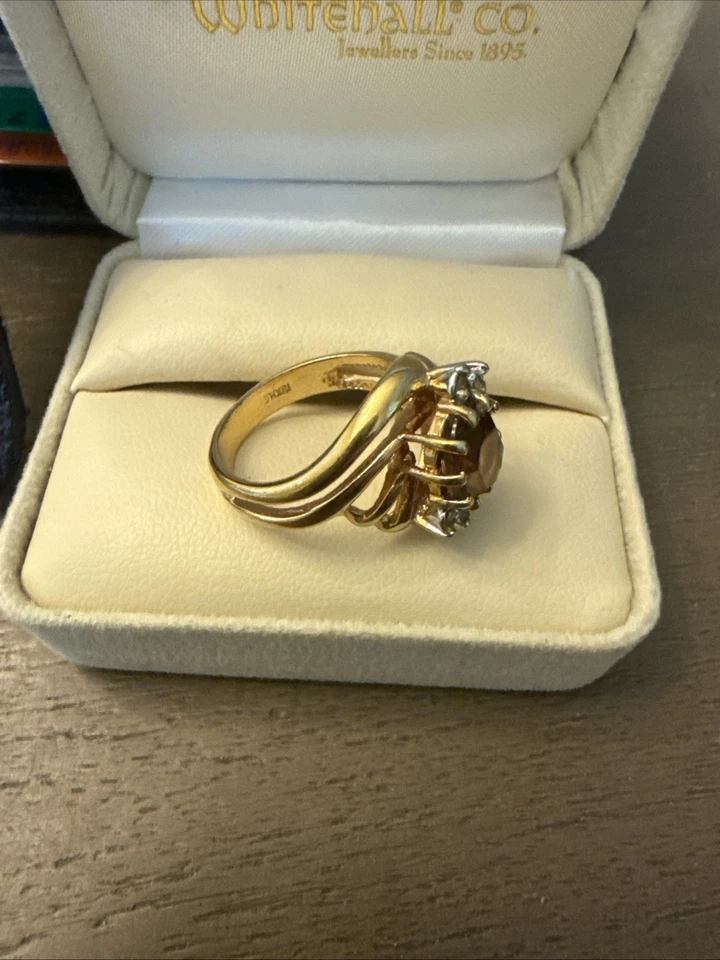 时尚镀金戒指 — 第 2/2 张图片