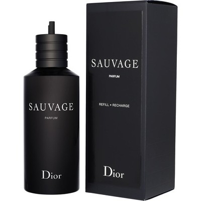 Sauvage Parfum by Christian Dior 10 oz Refill Cologne for Men New in the Box