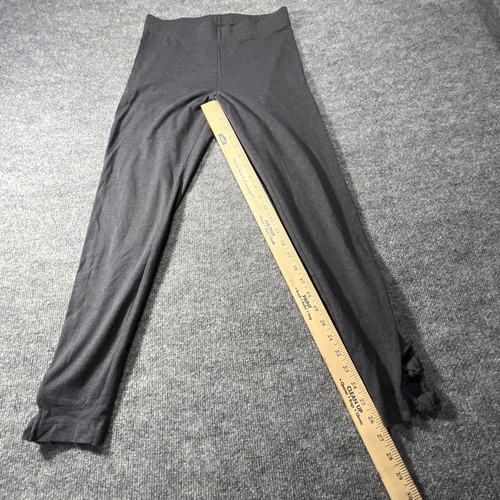 Women’s Old Navy Mid-Rise Jersey Leggings with bows Medium Gray - Picture 3 of 6