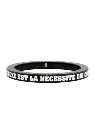 Chanel Black Resin Bangle Bracelet 07   Le luxe Est La Necessity Qui Commence.. 