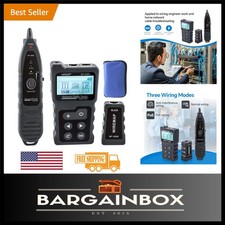 Ethernet Cable Tester Kit with Length LED Light for Easy Troubleshooting