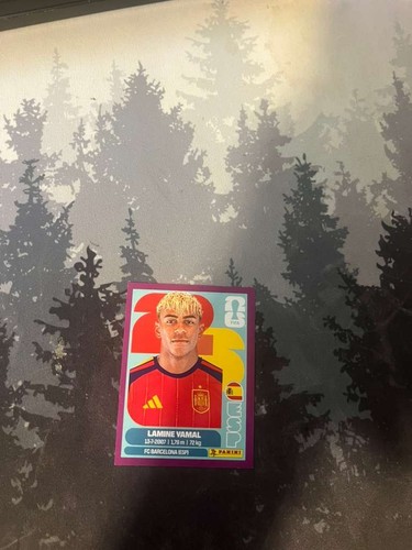 Lamine Yamal [Purple] #ESP15 2026 Panini FIFA World Cup Stickers card