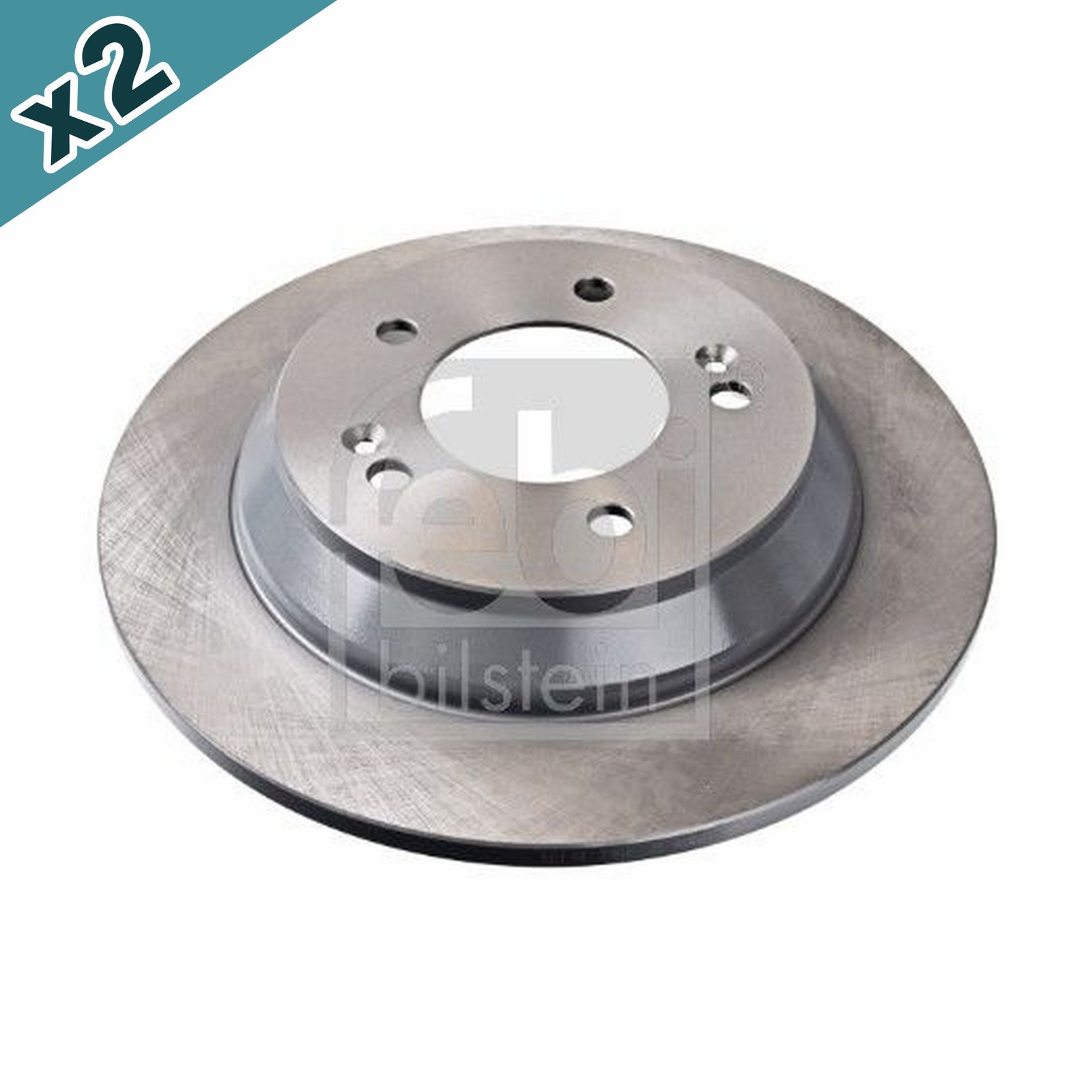 FEBI BILSTEIN 108550 Brake Disc Rear Fits Hyundai Kona Kia Carens Seltos Soul