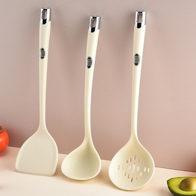 Silikonspachtel zum Kochen mit hoher Temperatur 36,5 x 9,5 cm nahtloses Design l