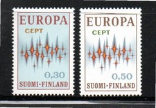 FINLAND. 1972. SG790 - SG791. Europa. Mint never hinged.