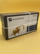 Glacier Bay 2-Handle Laundry Faucet in Rough Brass 238 178