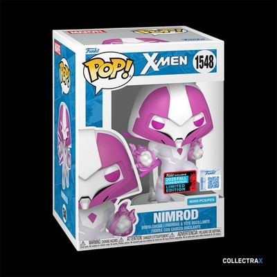 Funko Pop! Marvel X-Men Nimrod NYCC 2025 Shared Sticker LE4000 # 1548 Preorder