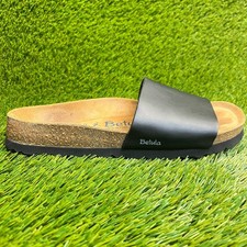 Birkenstock Betula Reggae Womens Size 9 Black Brown Beach Outdoor Slide Sandals
