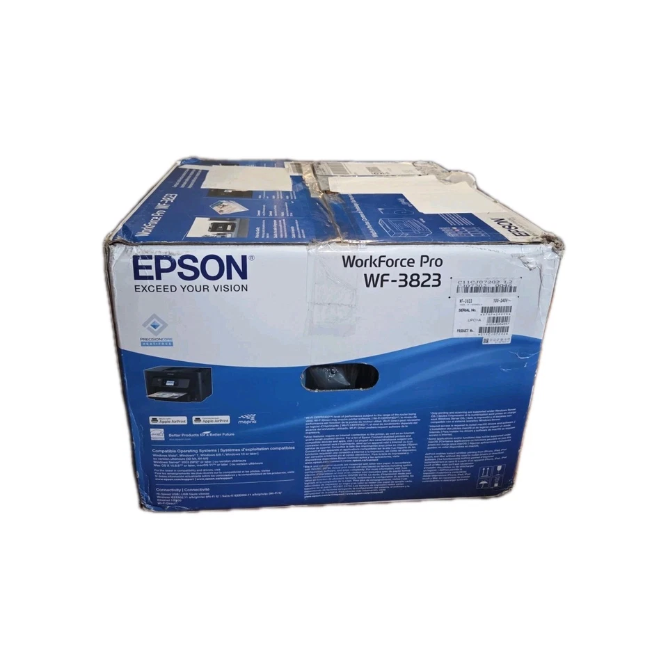 Epson WorkForce Pro WF-3823 All-in-One Printer High Volume Wireless Printing - Image 3 of 3
