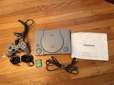 Sony PlayStation 1 Game Console - Gray Modified, chipped