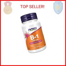 NOW Foods Supplements, Vitamin B-1 100 mg, Energy Production , Nervous System He