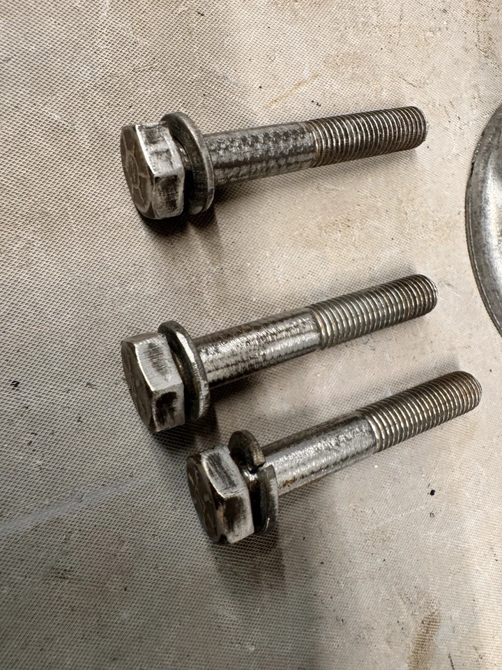 Camaro Nova Chevelle Monte Carlo Chevy Impala 1964-1981 bomba de agua ventilador espaciador original Foto 3 de 4