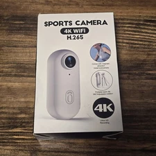 Brand New Sports Camera 4K WiFi H.265 With Waterproof Shell Case (30M)