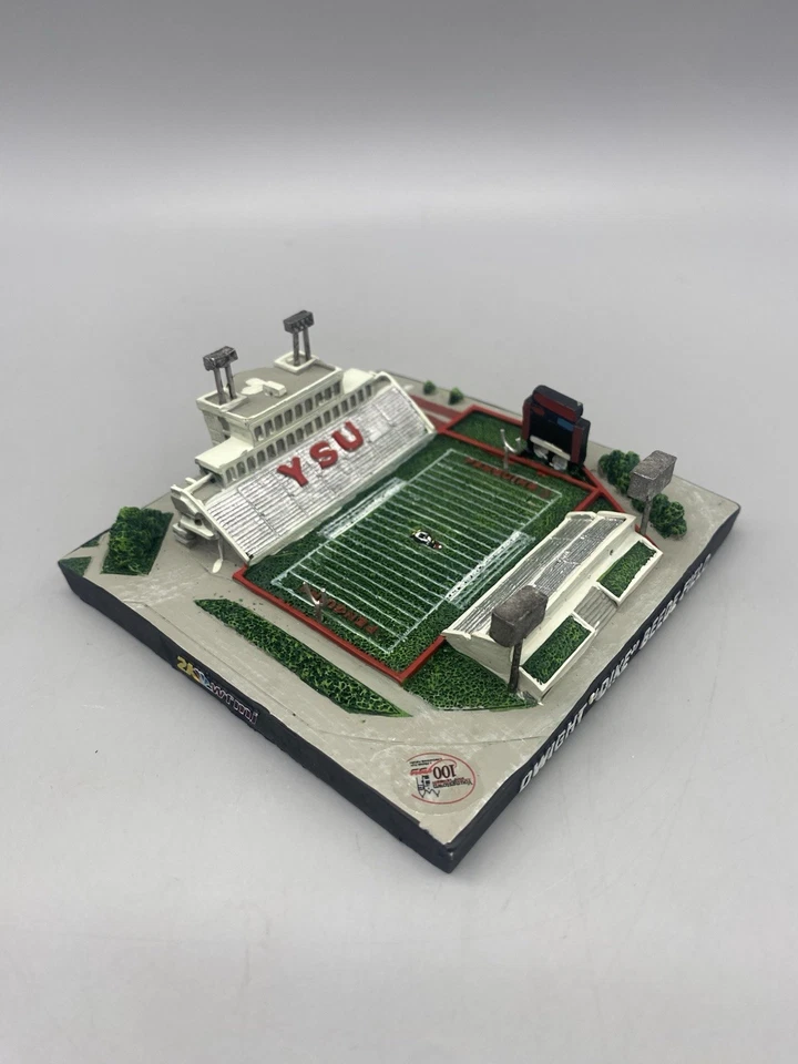 Réplica de campo de fútbol americano YSU Youngstown State Stambaugh Stadium Beede Field SGA Foto 3 de 4