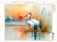 Calvendo Puzzle Togetherness In The Morning Sun | 2000 Pieces, Finished Size 35.