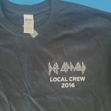 DEF LEPPARD 2016 Tour XL Crew Shirt