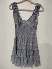 Urban Outfitters Sleeveless Sundress Women's Size S Petite Floral Print Flowy 