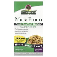 Nature's Answer, Muira Puama, Muira Puama, 90 Pflanzliche Kapseln (250 Mg Pro Ka