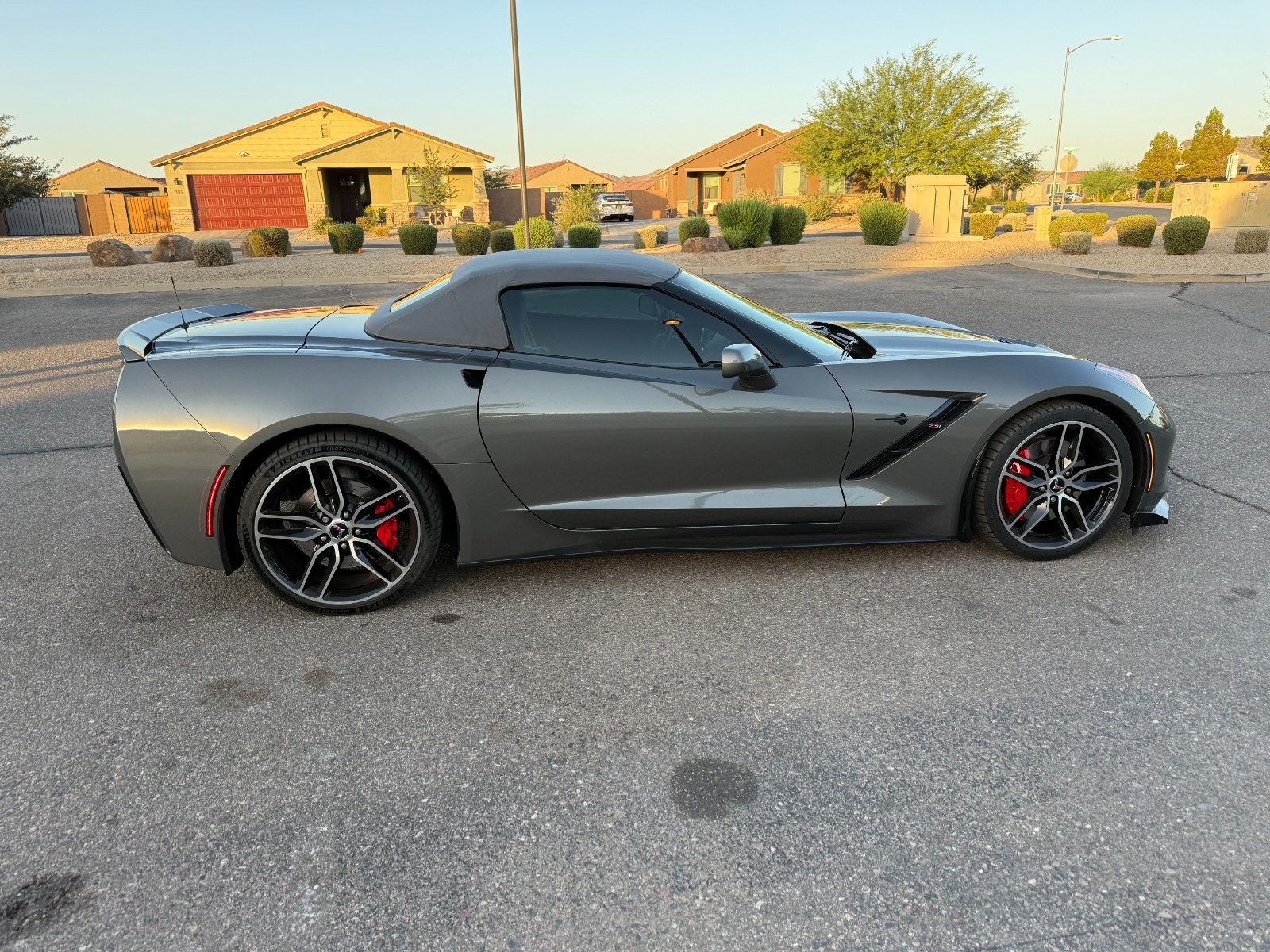 2015 Gray Chevrolet Corvette   | C7 Corvette Photo 6