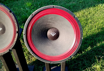 Vintage Cerwin Vega 15 Inch Woofer  W15P 4ohm  - testing found no issues