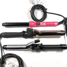 Curling Iron Combo Lot Of 3 Conair Bombay Proliss Excellent Condition