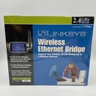 Cisco-Linksys WET11 Wireless Ethernet Bridge 2.4Ghz 802.11b, New & Sealed