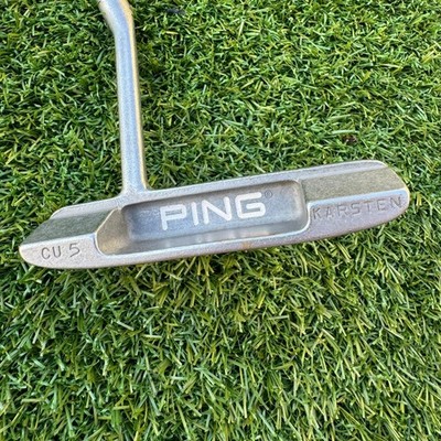 【激レア・ヴィンテージ】PING（ピン）「KARSTEN CU 5（カーステン CU5） Ping Karsten CU5 Steel Shaft Blade Long Neck Putter 35.5