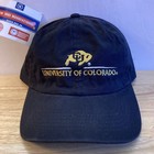 *NWT* UNIVERSITY OF COLORADO BUFFALOES Vintage NCAA Black/Gold Retro Logo Hat — photo 1