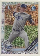 2019 Bowman Draft Chrome Sparkles Refractor Seth Johnson #BDC-90 uk2
