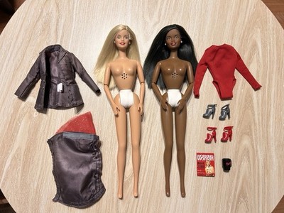 1999 Working Woman Barbie & AA Barbie / Christie Doll Set BOTH TESTED BOTH WORK