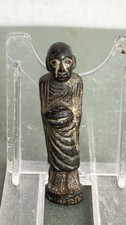 Antico Amuleto Statuetta votiva Buddista Tibetana in bronzo