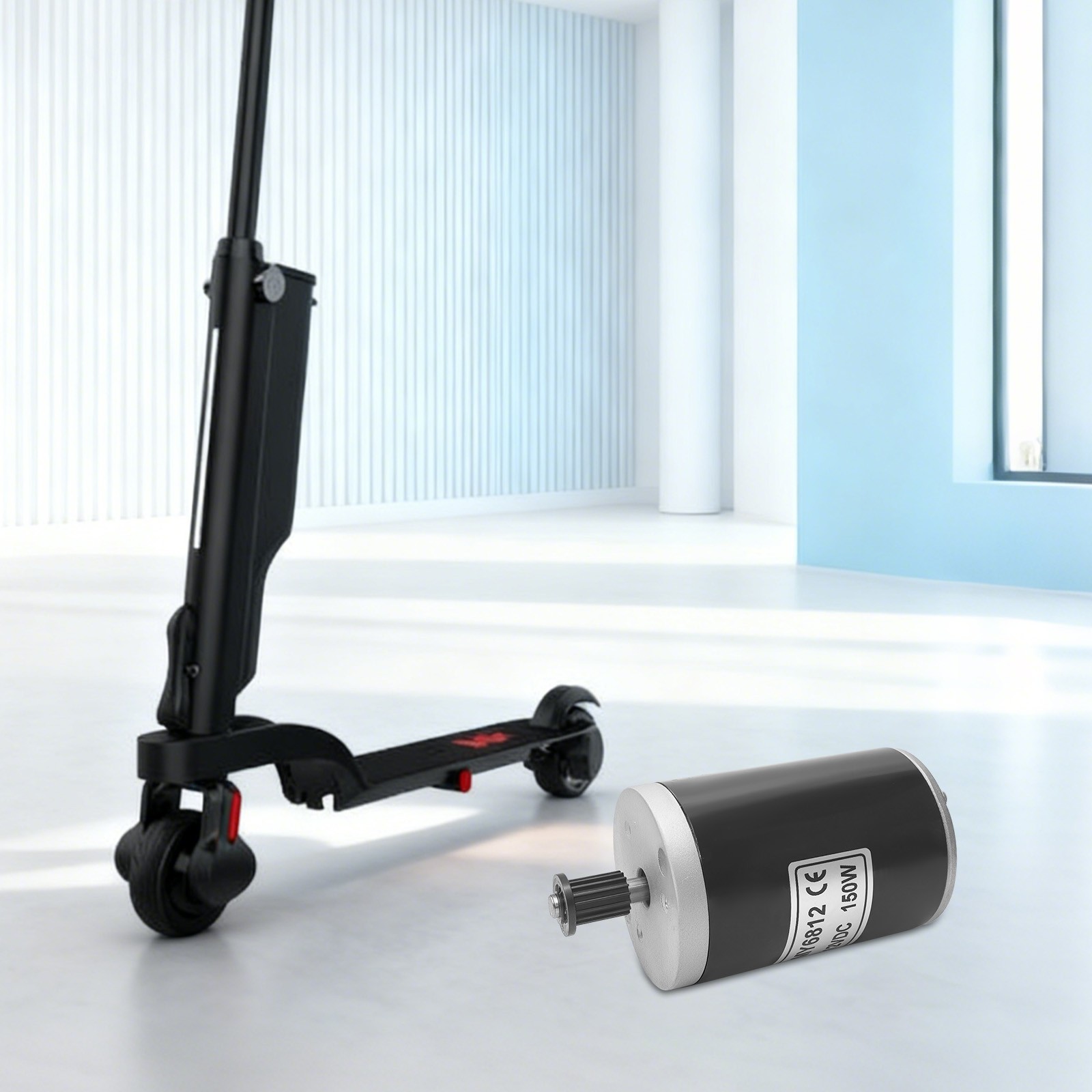 Motore elettrico 150W 12V motore a spazzole 2750 giri/min per scooter elettrico fai da te go-kart e-bike