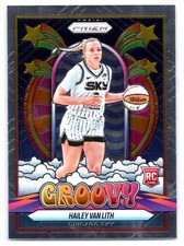 2025 Panini Prizm WNBA #14 Hailey Van Lith Groovy