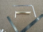 1.50" Solid Brass Round Rod x 10.95" Long Yellow Brass, 1-1/2" Diameter 5.80LB. — photo 1
