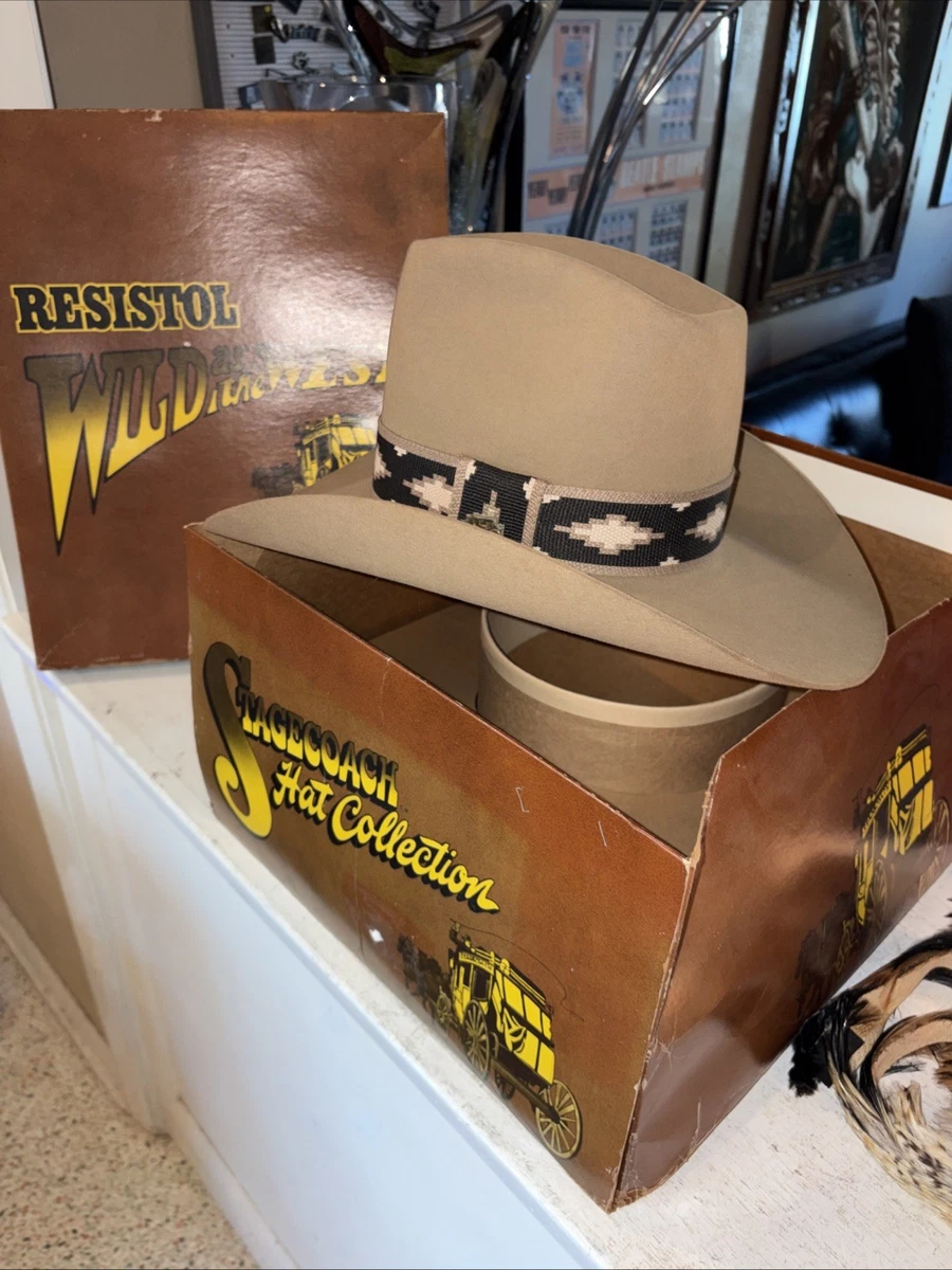 Resistol Hat Box In Men's Vintage Hats for sale | eBay