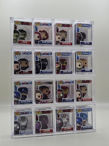 Funko Bitty Pop! Complete Set Of 16 With Chases Marvel Infinity War Saga