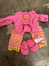 AMERICAN GIRL Doll Julie  s Pink ZigZag Pajama Set-Retired 2019