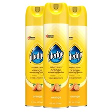 Pledge Enhancing Polish, Wood Furniture 9.7 Fl Oz Pack of 3 , Yellow